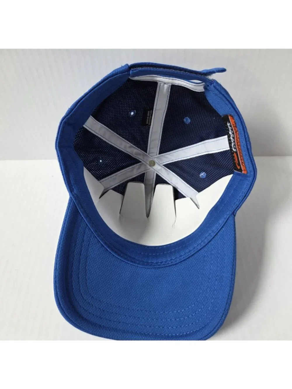 Vintage NBC Sports Hat Cap Mens One Size Adjustable Royal Blue Pukka NEW